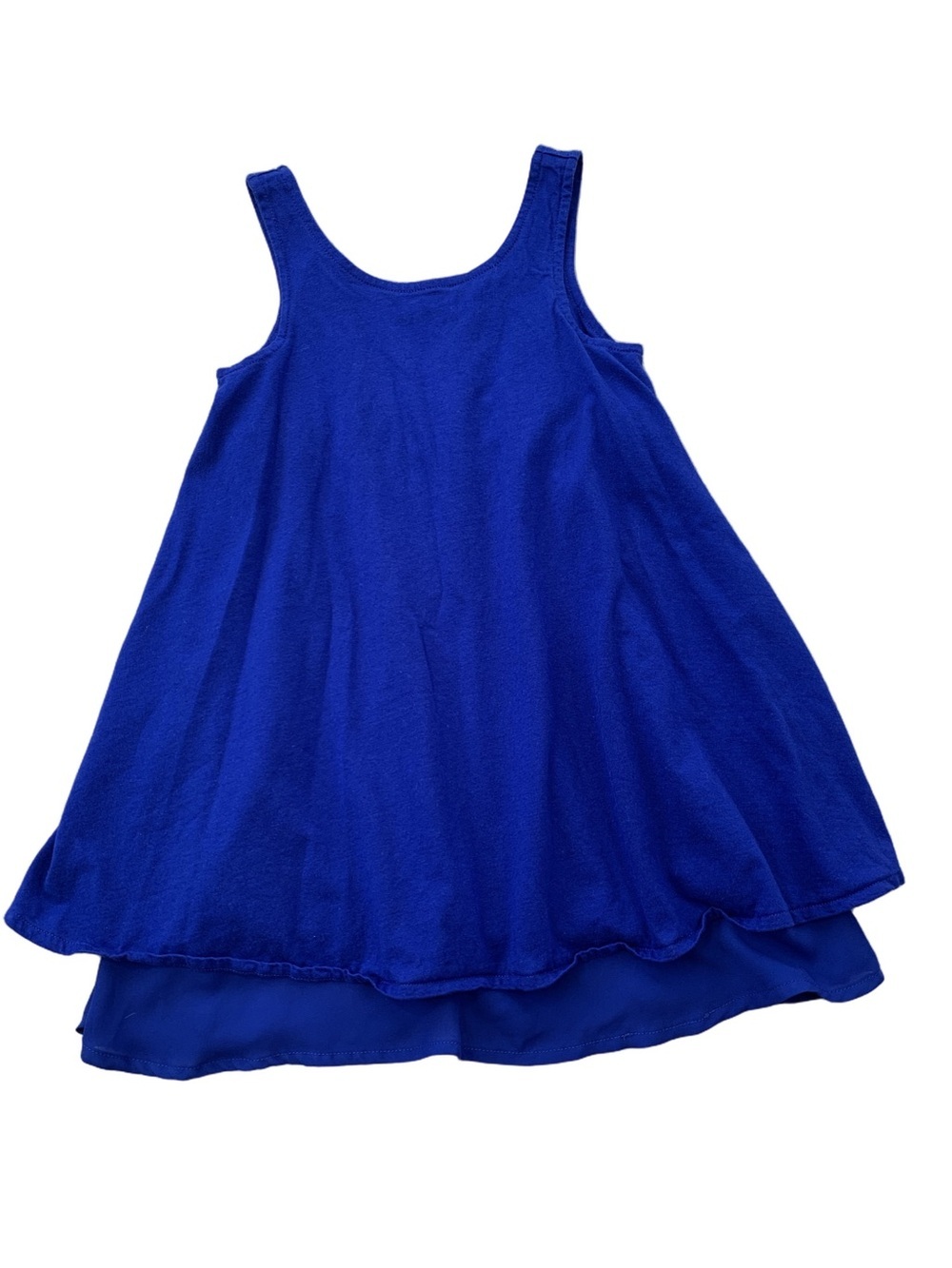 Polo Ralph Lauren Size 5 Royal Cobalt Blue Trapeze Swing Tank Dress